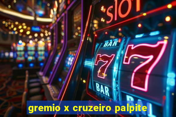 gremio x cruzeiro palpite